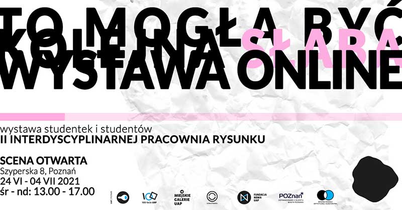 plakat to mogła być kolejna słaba wystawa online